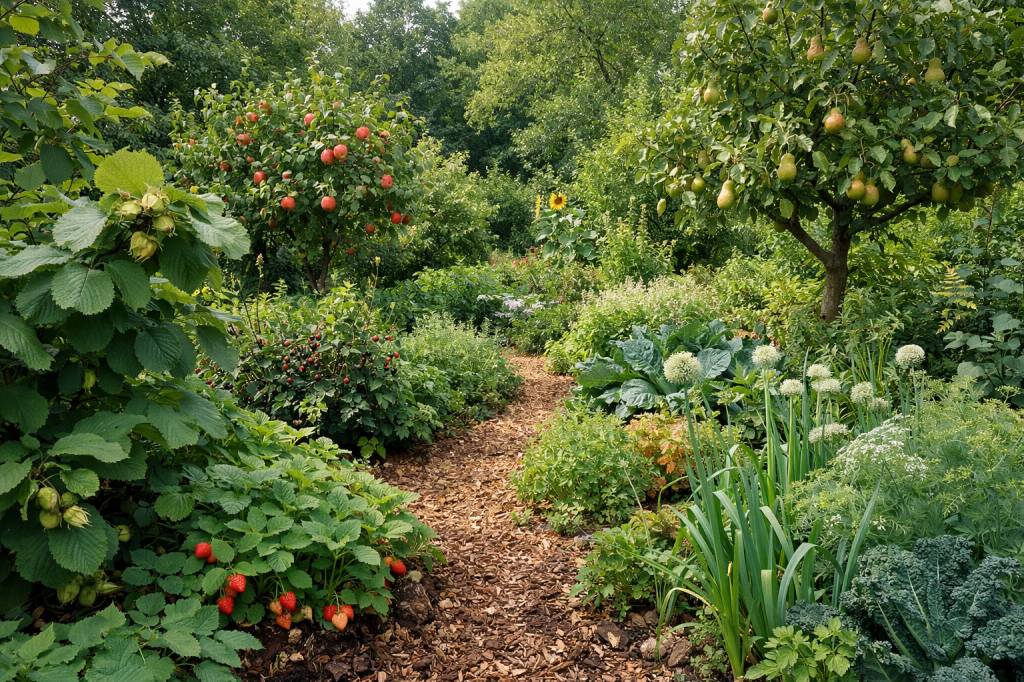 La forêt comestible : créer un jardin nourricier résilient et autonome