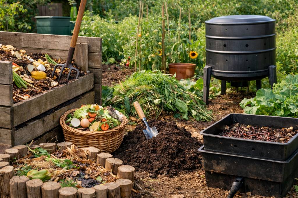 Recycler ses dechets au jardin : solutions zéro déchet pour enrichir naturellement le sol