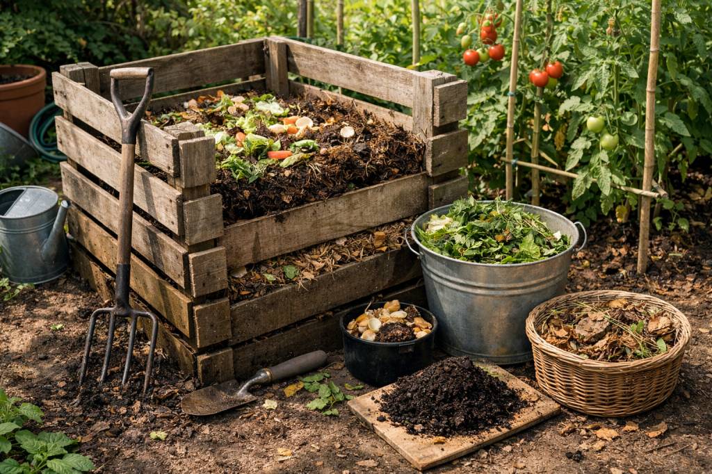 Faire son compost : transformer ses déchets verts en or brun pour le potager